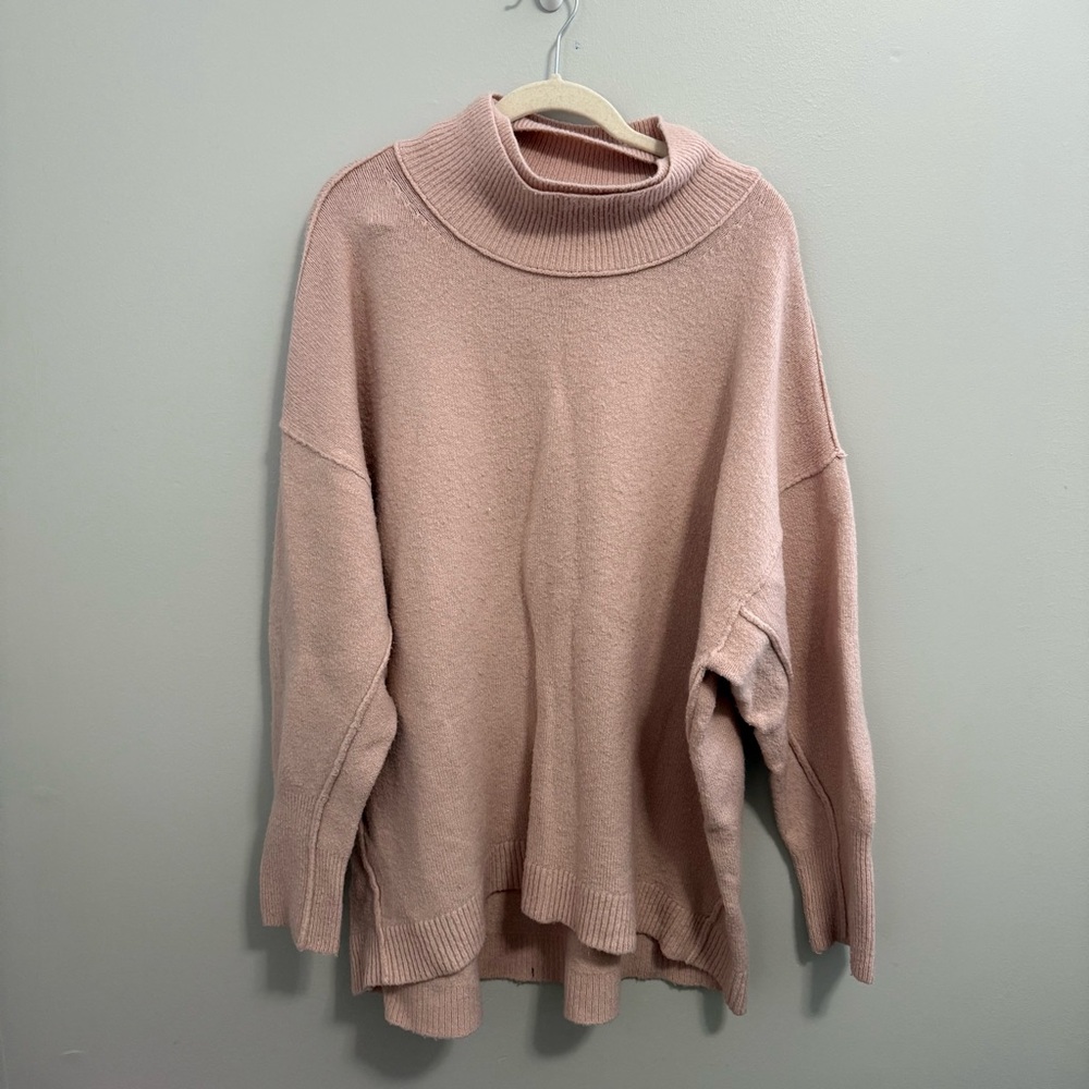 Free People Easy Street Tunic Dreamy Mulberry oversized - Picture 2 of 6